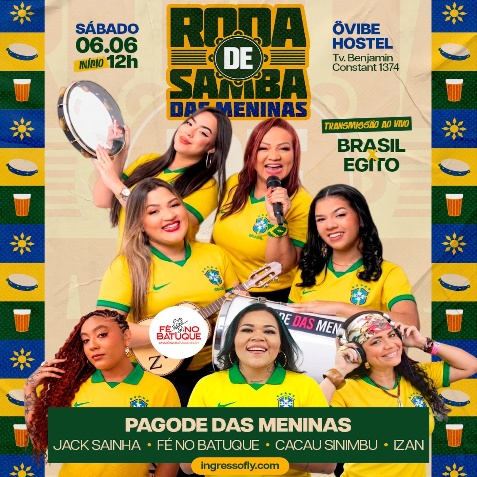 RODA DE SAMBA DAS MENINAS