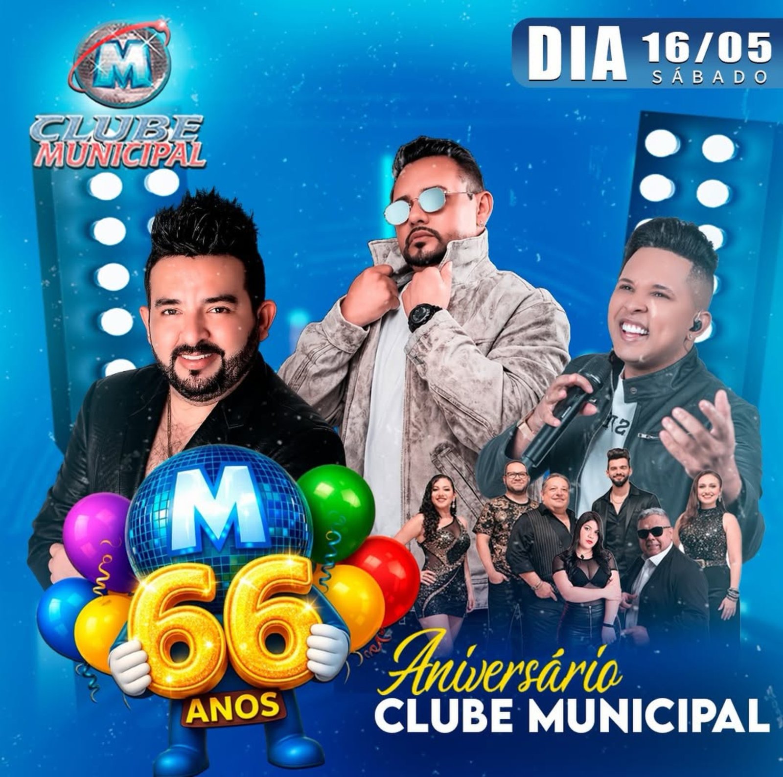 ANIVERSÁRIO DO CLUBE MUNICIPAL