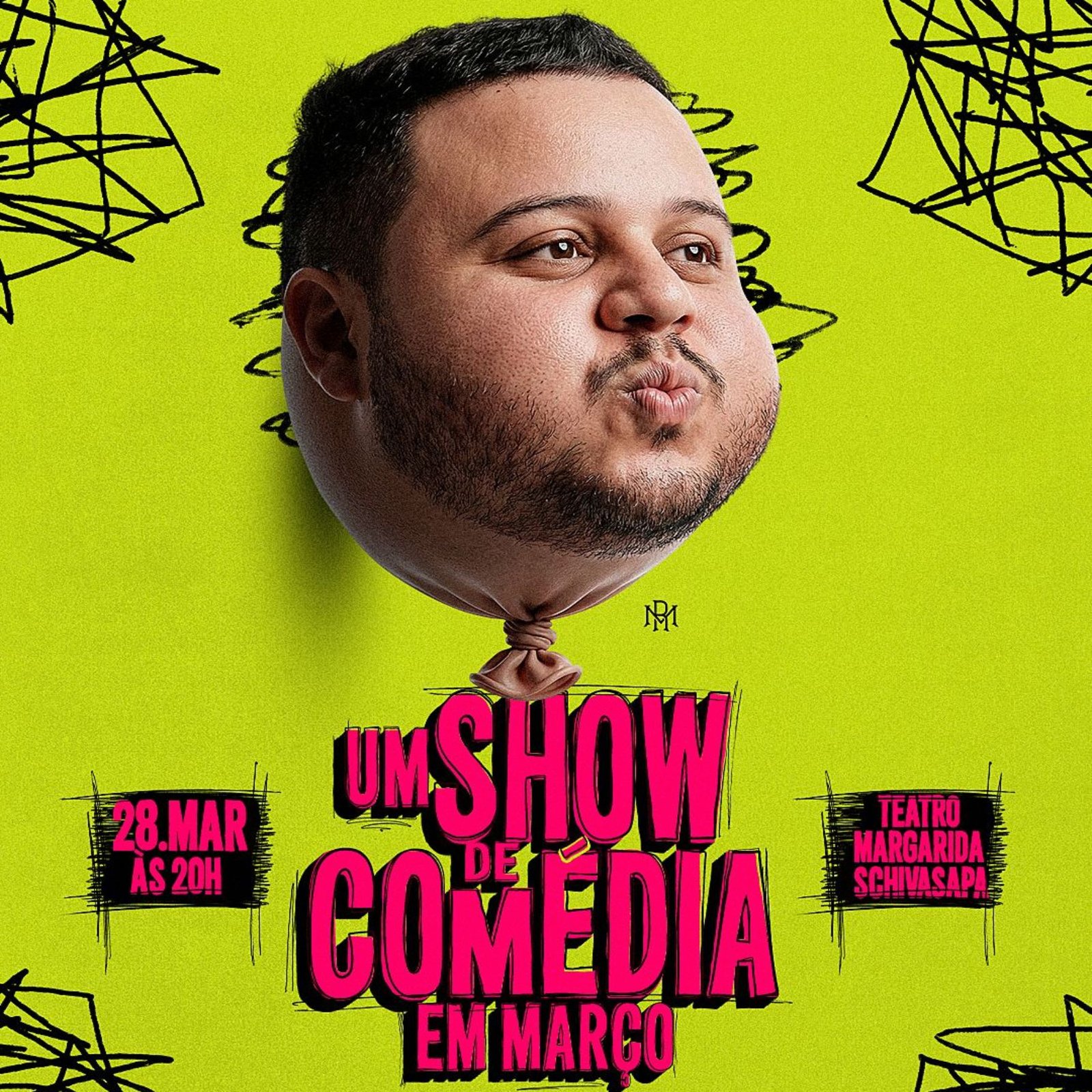 UM SHOW DE COMEDIA EM MARÇO